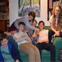 Photo of youth group social