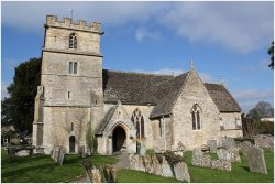 photo of St John the Baptist church, Latton